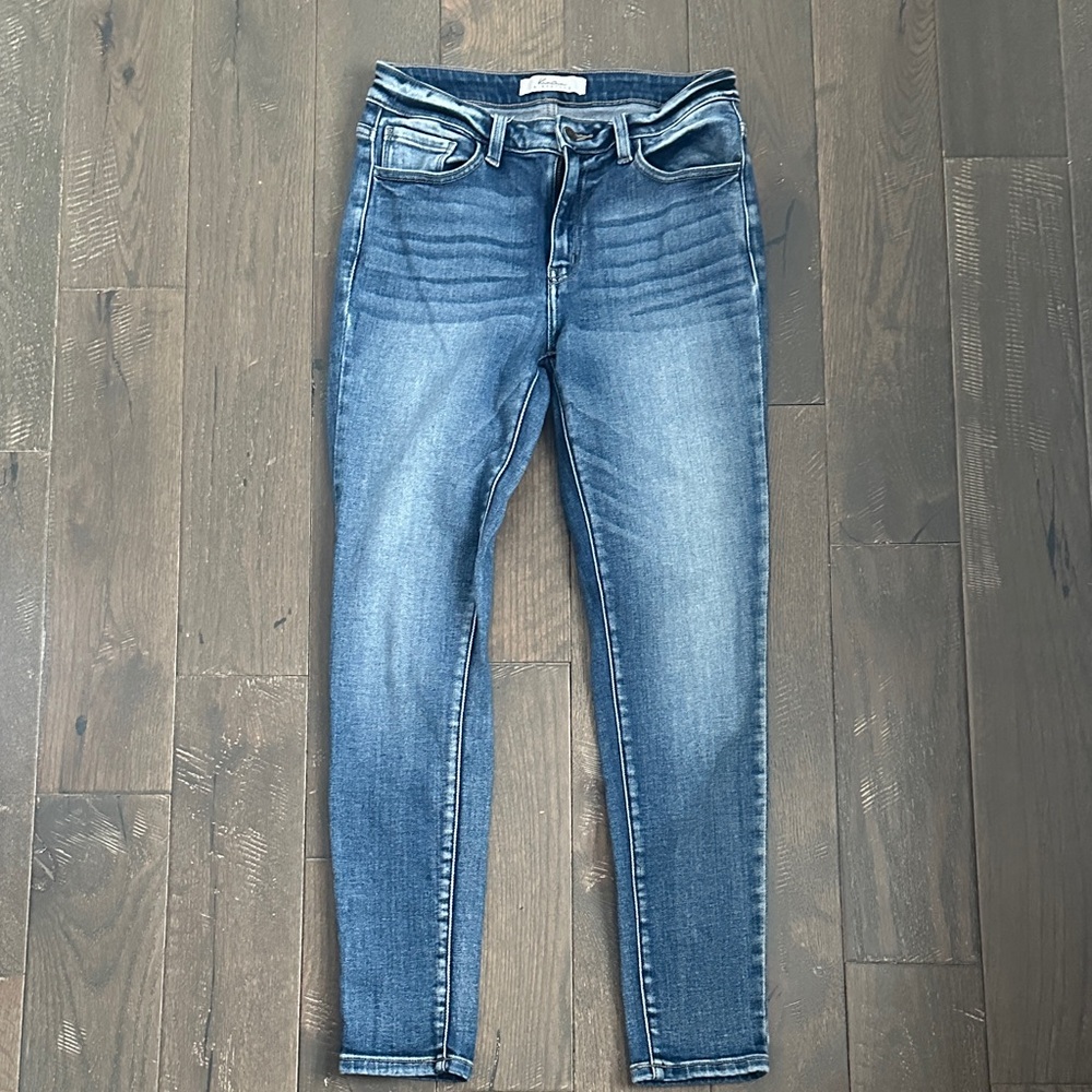 KanCan Women's Medium Blue Skinny Jeans